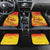 Vanuatu 45 Yia Indipendens Anivesari Car Mats Tamtam Drum With Boar Tusk - Polynesian Pride