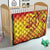 Vanuatu 45 Yia Indipendens Anivesari Quilt Tamtam Drum With Boar Tusk - Polynesian Pride