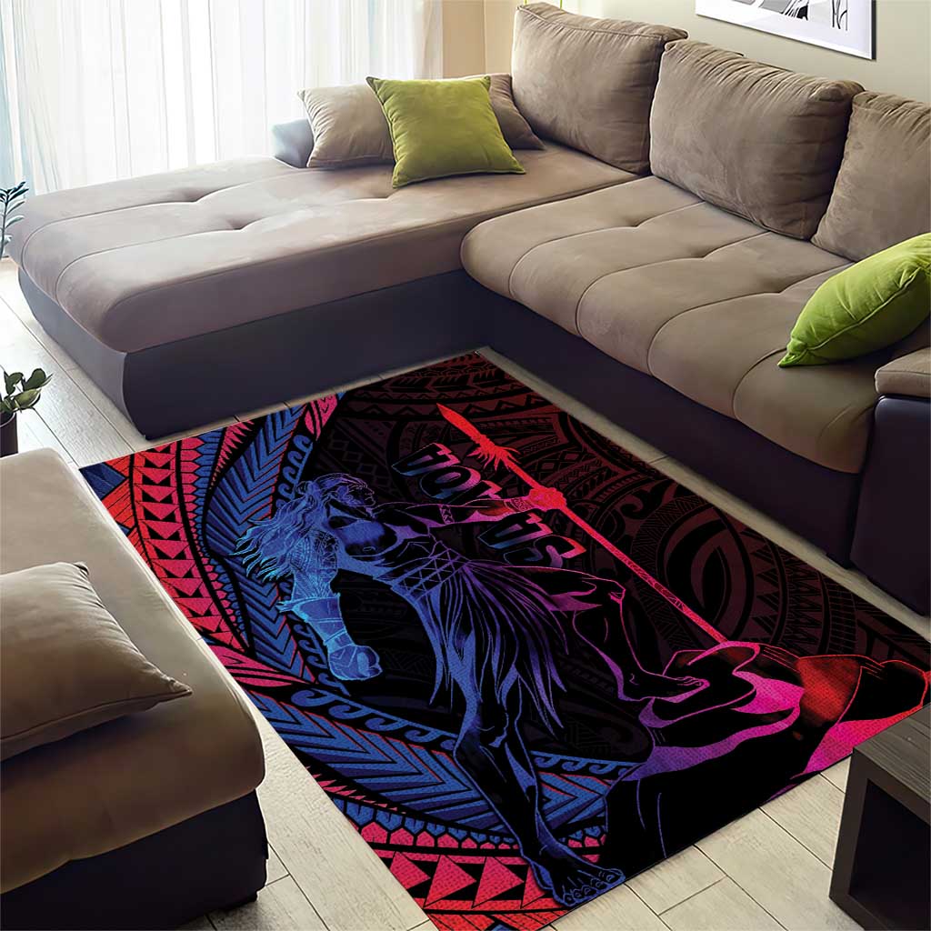 Samoan Pride Area Rug The Tui Manua - Polynesian Pride
