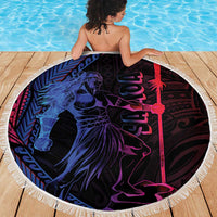 Samoan Pride Beach Blanket The Tui Manua - Polynesian Pride