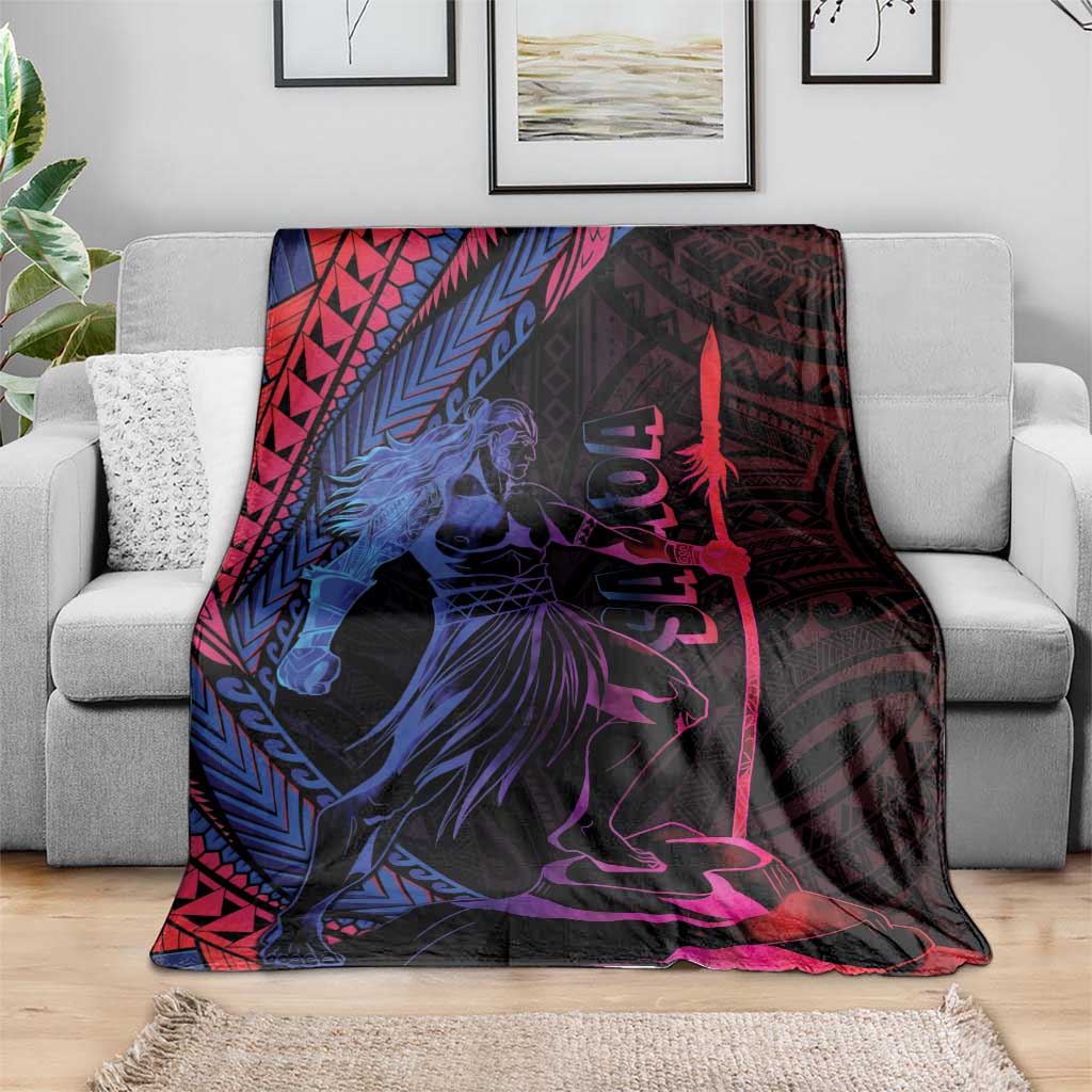 Samoan Pride Blanket The Tui Manua - Polynesian Pride