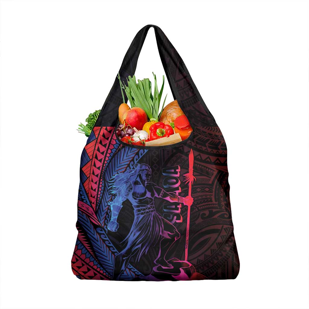 Samoan Pride Grocery Bag The Tui Manua - Polynesian Pride