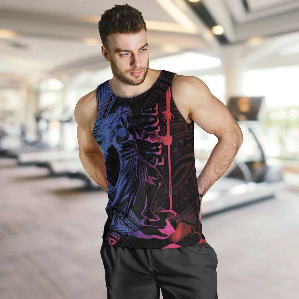 Samoan Pride Men Tank Top The Tui Manua - Polynesian Pride