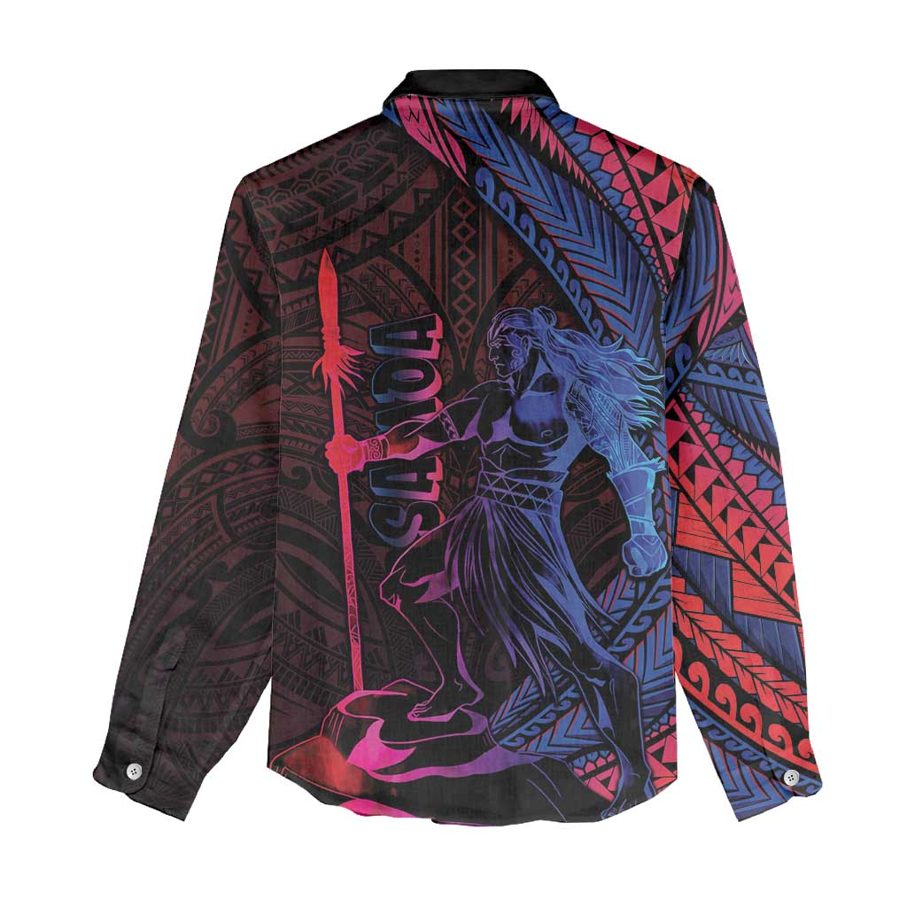 Samoan Pride Women Casual Shirt The Tui Manua - Polynesian Pride