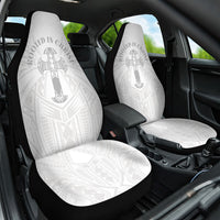Samoa Christian Car Seat Cover Rooted In Christ Polynesian Cross