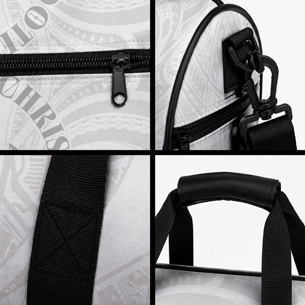 Samoa Christian Duffle Bag Rooted In Christ Polynesian Cross