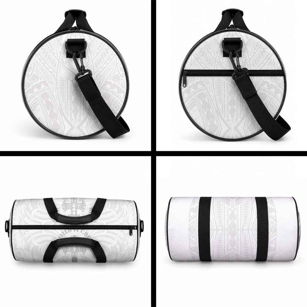Samoa Christian Duffle Bag Rooted In Christ Polynesian Cross