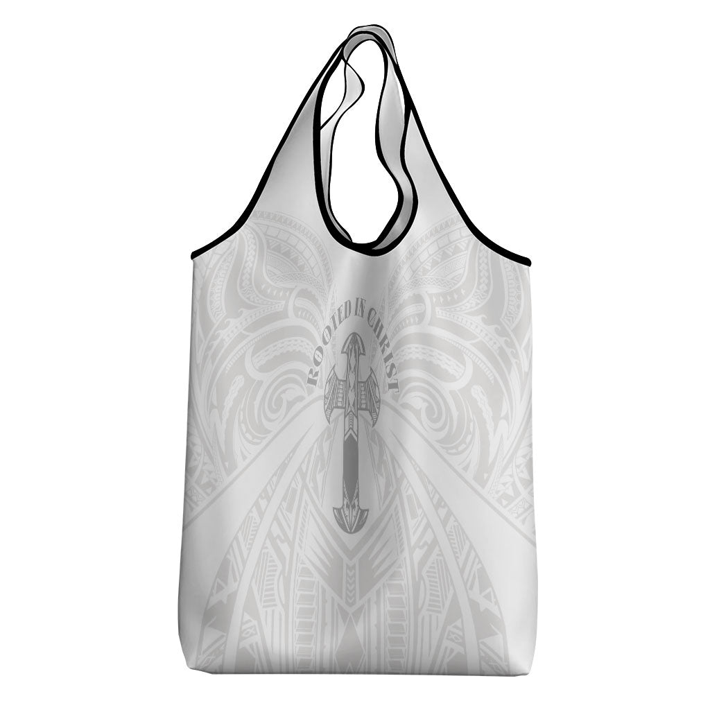 Samoa Christian Grocery Bag Rooted In Christ Polynesian Cross