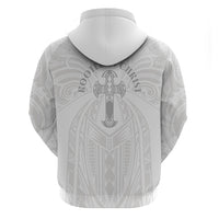 Samoa Christian Hoodie Rooted In Christ Polynesian Cross