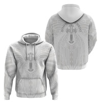 Samoa Christian Hoodie Rooted In Christ Polynesian Cross