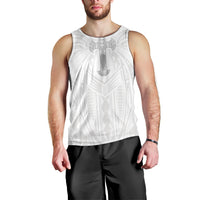 Samoa Christian Men Tank Top Rooted In Christ Polynesian Cross