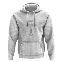 Samoa Christian Zip Hoodie Rooted In Christ Polynesian Cross