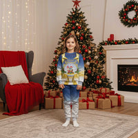 Niue Christmas Pajama Set Seashell Santa Beach Vibes - Polynesian Pride