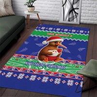 New Zealand Christmas Area Rug Have Yourself A Kiwi-tastic Christmas - Polynesian Pride