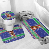 New Zealand Christmas Bathroom Set Have Yourself A Kiwi-tastic Christmas - Polynesian Pride