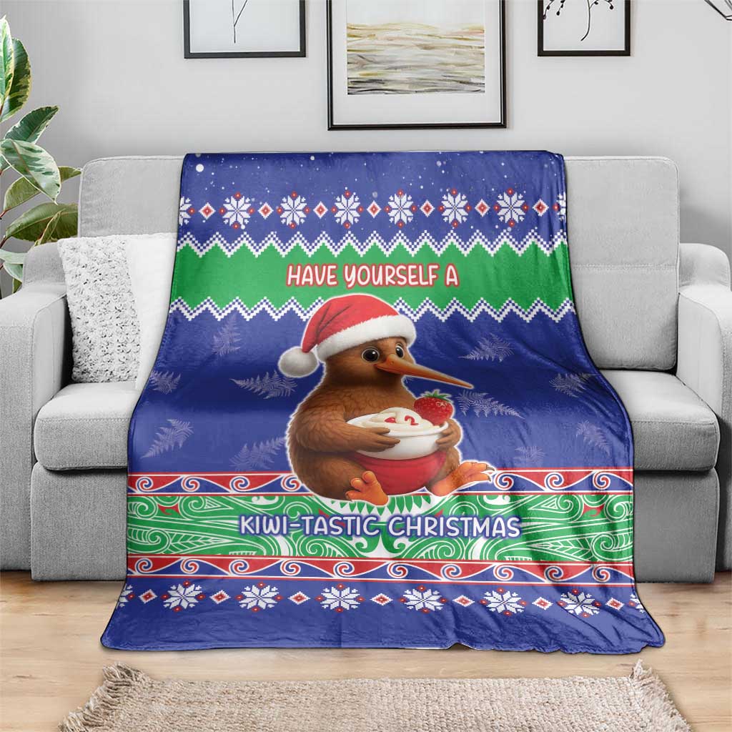 New Zealand Christmas Blanket Have Yourself A Kiwi-tastic Christmas - Polynesian Pride