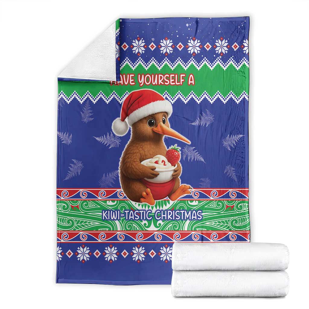 New Zealand Christmas Blanket Have Yourself A Kiwi-tastic Christmas - Polynesian Pride