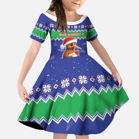 New Zealand Christmas Family Matching Mermaid Dress and Hawaiian Shirt Have Yourself A Kiwi-tastic Christmas - Polynesian Pride