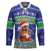 New Zealand Christmas Hockey Jersey Have Yourself A Kiwi-tastic Christmas - Polynesian Pride