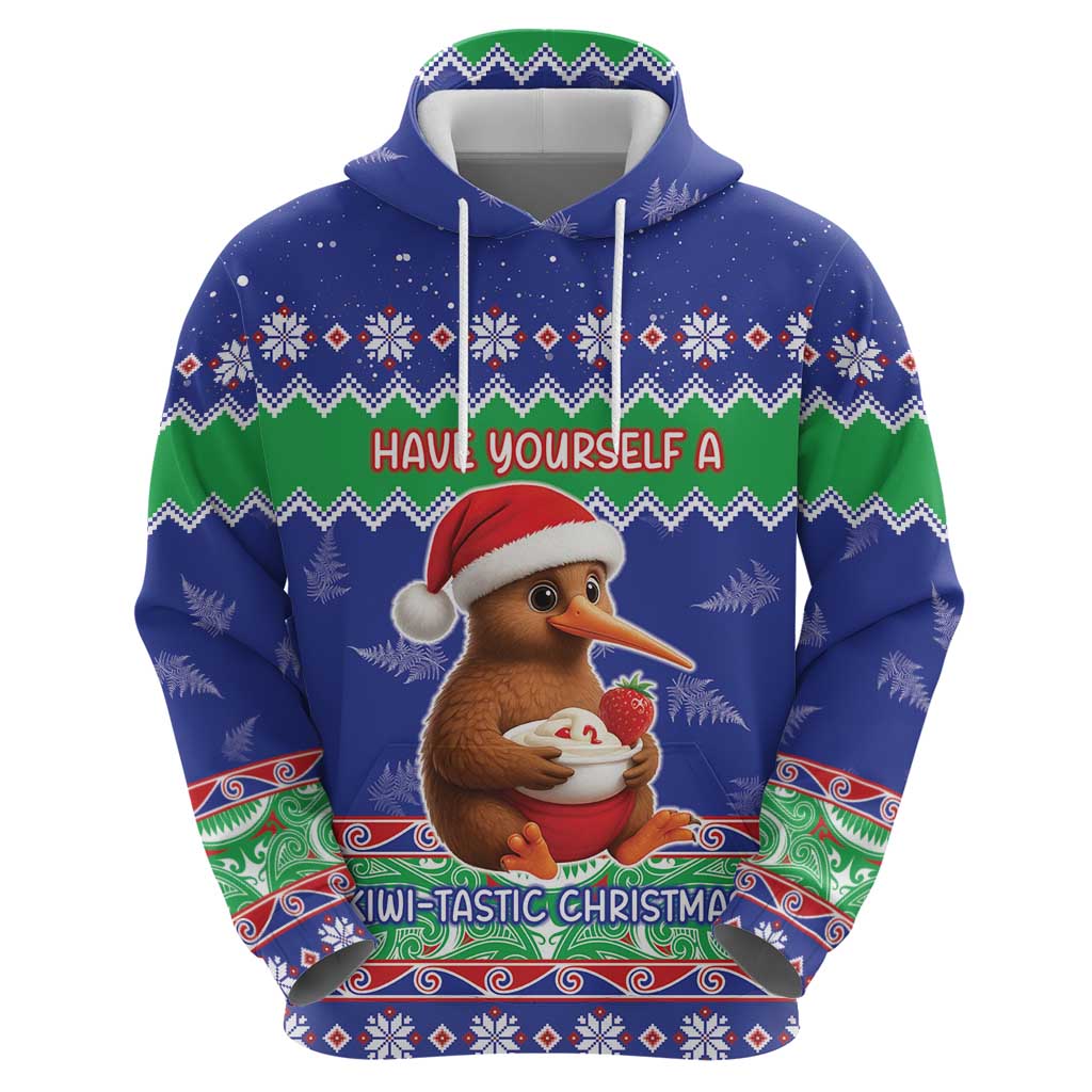 New Zealand Christmas Hoodie Have Yourself A Kiwi-tastic Christmas - Polynesian Pride