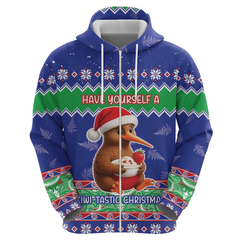 New Zealand Christmas Hoodie Have Yourself A Kiwi-tastic Christmas - Polynesian Pride