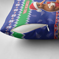 New Zealand Christmas Pillow Cover Have Yourself A Kiwi-tastic Christmas - Polynesian Pride