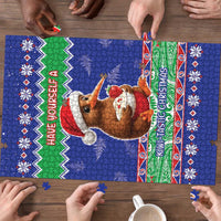 New Zealand Christmas Puzzle Have Yourself A Kiwi-tastic Christmas - Polynesian Pride