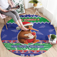 New Zealand Christmas Round Carpet Have Yourself A Kiwi-tastic Christmas - Polynesian Pride