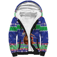 New Zealand Christmas Sherpa Hoodie Have Yourself A Kiwi-tastic Christmas - Polynesian Pride