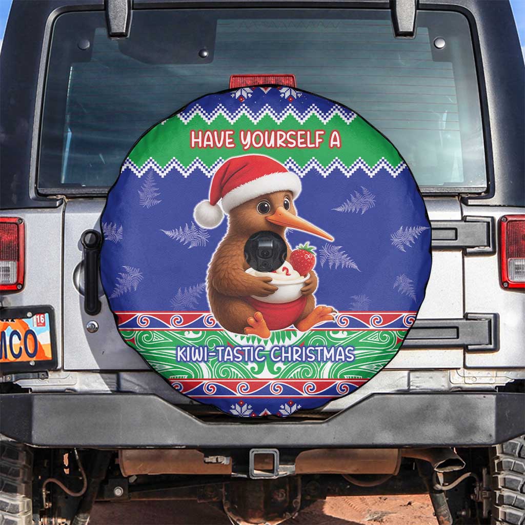 New Zealand Christmas Spare Tire Cover Have Yourself A Kiwi-tastic Christmas - Polynesian Pride