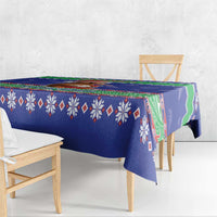 New Zealand Christmas Tablecloth Have Yourself A Kiwi-tastic Christmas - Polynesian Pride