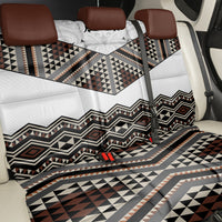 New Zealand Aotearoa Back Car Seat Cover Taniko Art Simple Style LT05 - Polynesian Pride