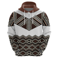 New Zealand Aotearoa Hoodie Taniko Art Simple Style LT05 - Polynesian Pride