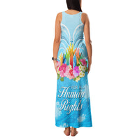 Universal Human Rights Month Family Matching Tank Maxi Dress and Hawaiian Shirt Polynesian Style LT05 - Polynesian Pride