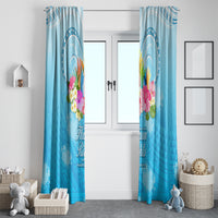 Universal Human Rights Month Window Curtain Polynesian Style LT05 - Polynesian Pride