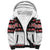 New Zealand Aotearoa Sherpa Hoodie With Kowhaiwhai Pattern Red Version LT05 Unisex Red - Polynesian Pride