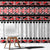 New Zealand Aotearoa Window Curtain With Kowhaiwhai Pattern Red Version LT05 - Polynesian Pride