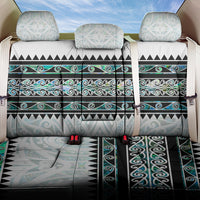New Zealand Aotearoa Back Car Seat Cover With Paua Shell Kowhaiwhai Pattern LT05 One Size Green - Polynesian Pride
