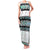 New Zealand Aotearoa Family Matching Tank Maxi Dress and Hawaiian Shirt With Paua Shell Kowhaiwhai Pattern LT05 Mom's Dress Green - Polynesian Pride