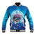 New Zealand Matapouri Beach Landscape Baseball Jacket