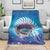 New Zealand Matapouri Beach Landscape Blanket