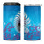 New Zealand Matapouri Beach Landscape 4 in 1 Can Cooler Tumbler