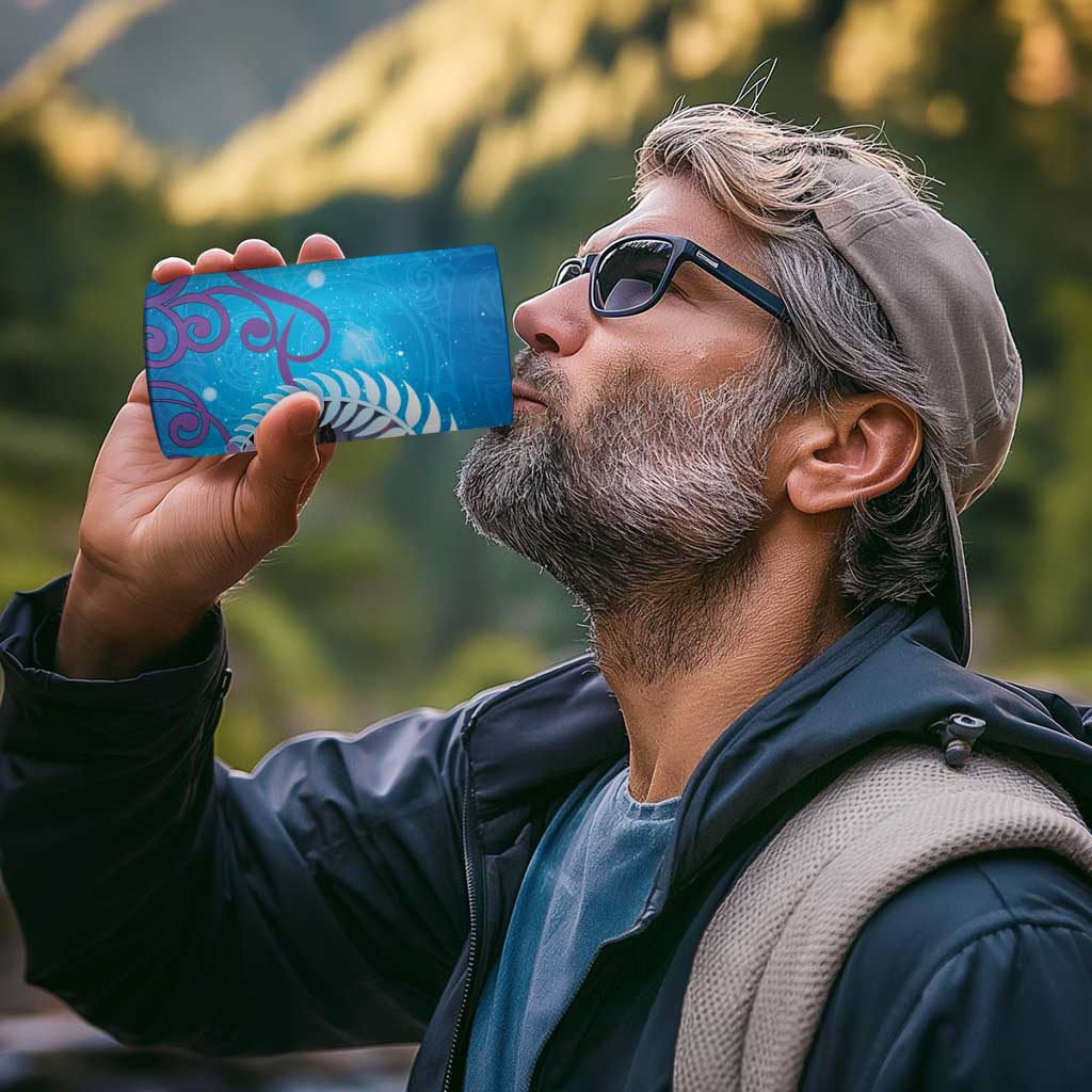 New Zealand Matapouri Beach Landscape 4 in 1 Can Cooler Tumbler