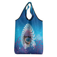 New Zealand Matapouri Beach Landscape Grocery Bag