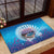 New Zealand Matapouri Beach Landscape Rubber Doormat