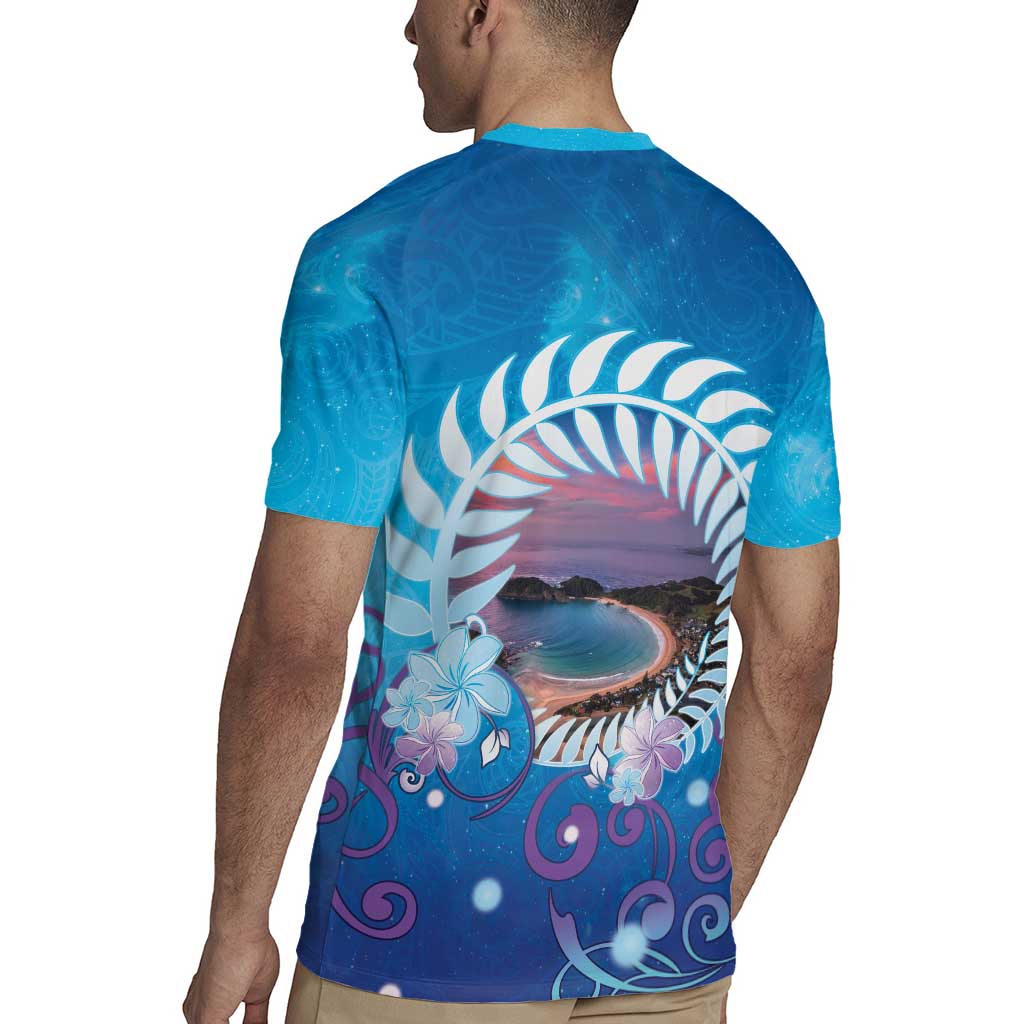 New Zealand Matapouri Beach Landscape Rugby Jersey