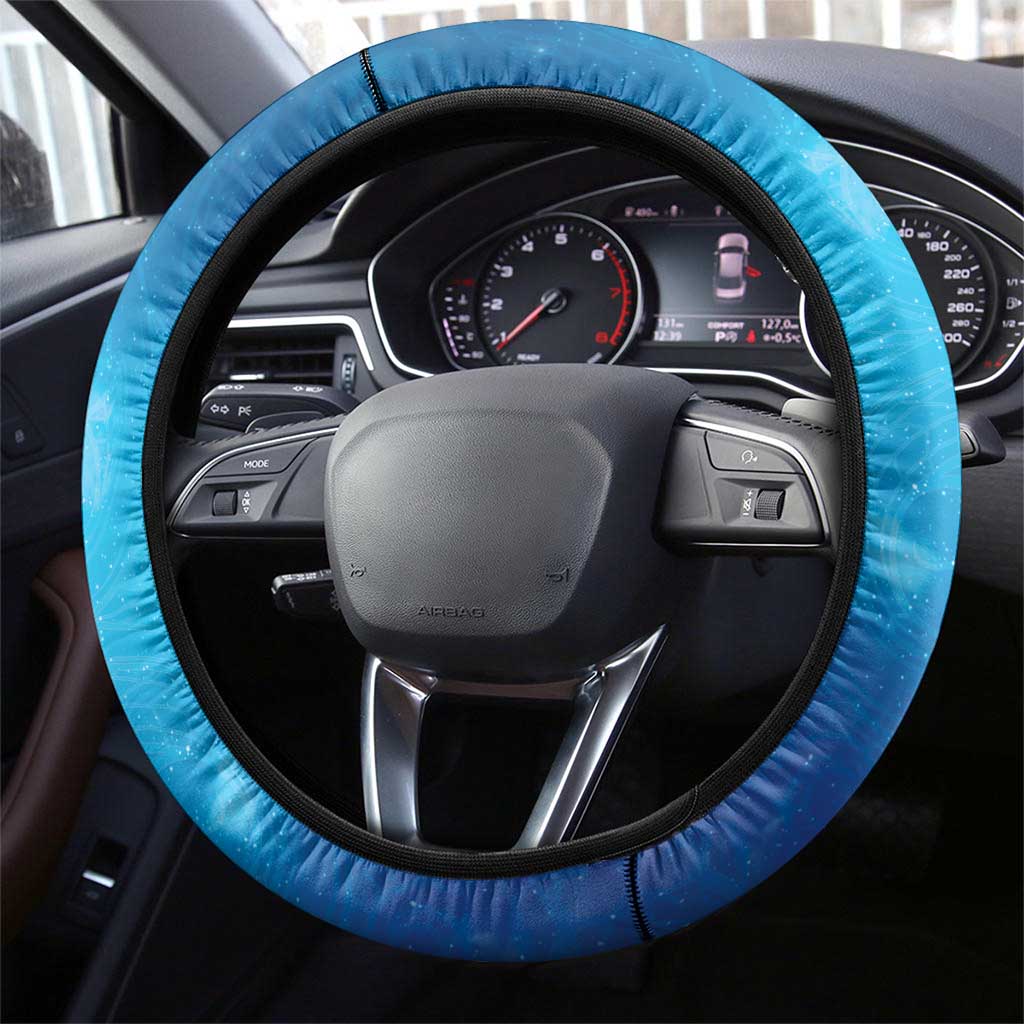 New Zealand Matapouri Beach Landscape Steering Wheel Cover LT05 - Polynesian Pride