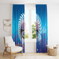 New Zealand Matapouri Beach Landscape Window Curtain LT05 - Polynesian Pride