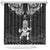 New Zealand Maori Taiaha Shower Curtain Tiki Warrior Black LT05 Black - Polynesian Pride