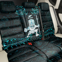 New Zealand Maori Taiaha Back Car Seat Cover Tiki Warrior Paua Shell LT05 - Polynesian Pride